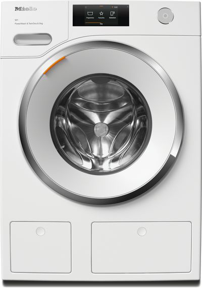 9kg Front-Load Washing Machine, 1600 rpm, Auto Detergent Dosing, Steam & WiFi, White