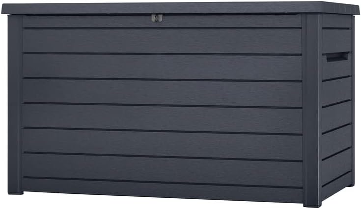 870L XXL Outdoor Deck Storage Box with Lockable Lid