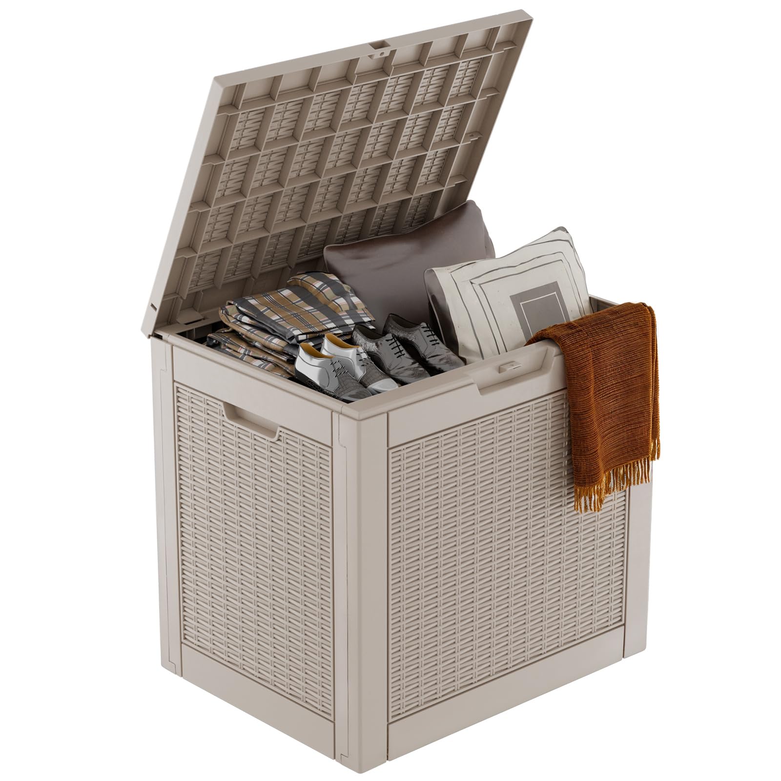230 Gallon Outdoor Deck Storage Box, Waterproof