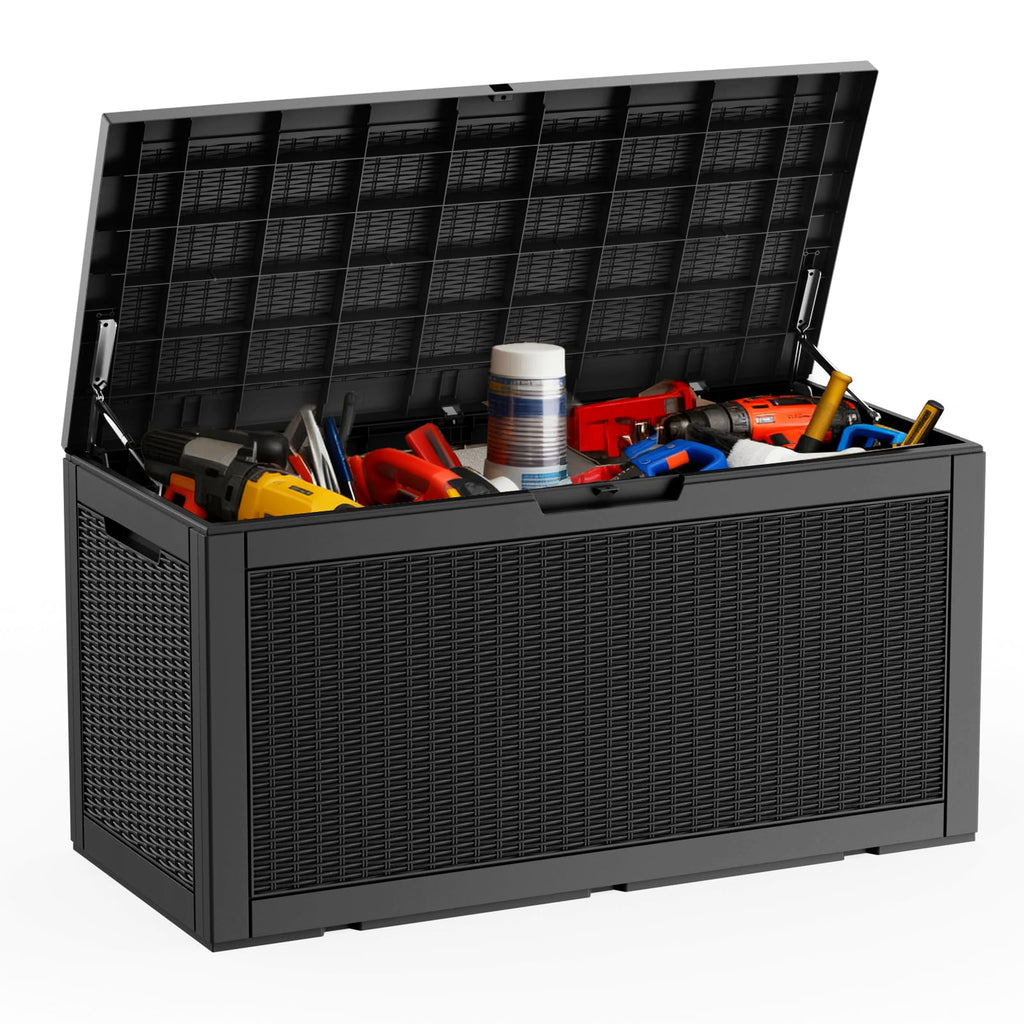 230 Gallon Outdoor Deck Storage Box, Waterproof
