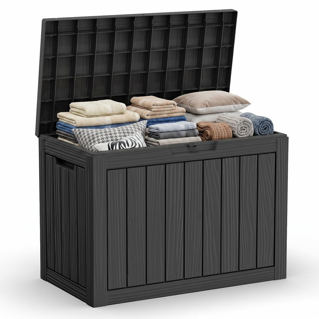 230 Gallon Outdoor Deck Storage Box, Waterproof