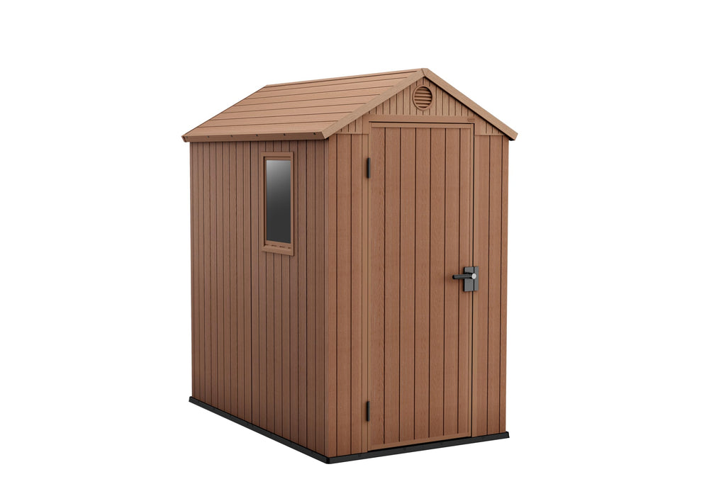 6 x 4 ft Outdoor Garden Storage Shed with Single Door