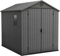 6 x 8 ft Outdoor Garden Storage Shed with Double Doors