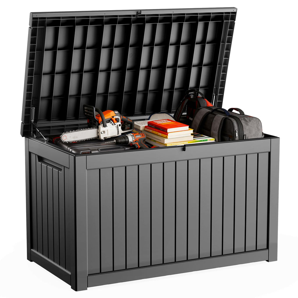 230 Gallon Outdoor Deck Storage Box, Waterproof