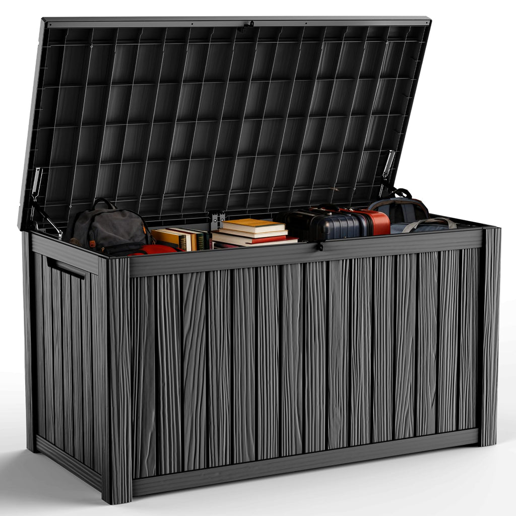 230 Gallon Outdoor Deck Storage Box, Waterproof
