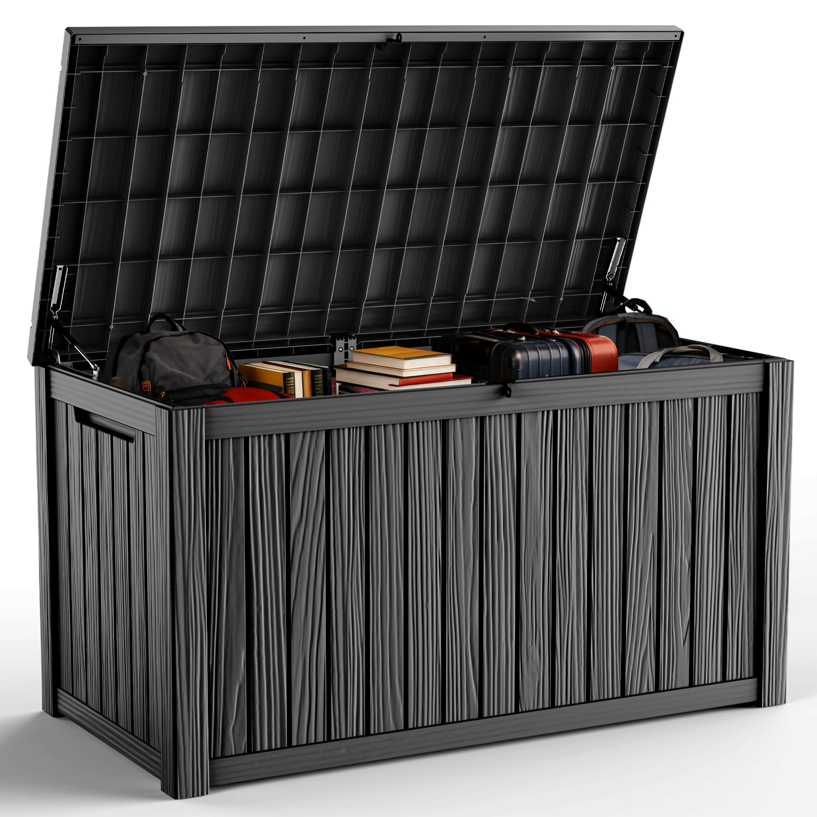 230 Gallon Outdoor Deck Storage Box, Waterproof