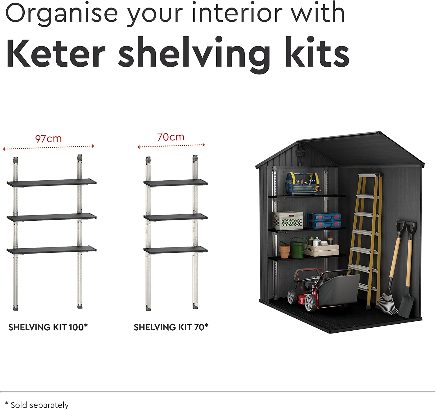 6 x 4 ft Outdoor Garden Storage Shed with Single Door