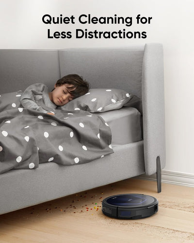 eufy G50 Robot Vacuum Cleaner with 4,000 Pa Strong Suction, Pro-Detangle Comb, Roller Brush