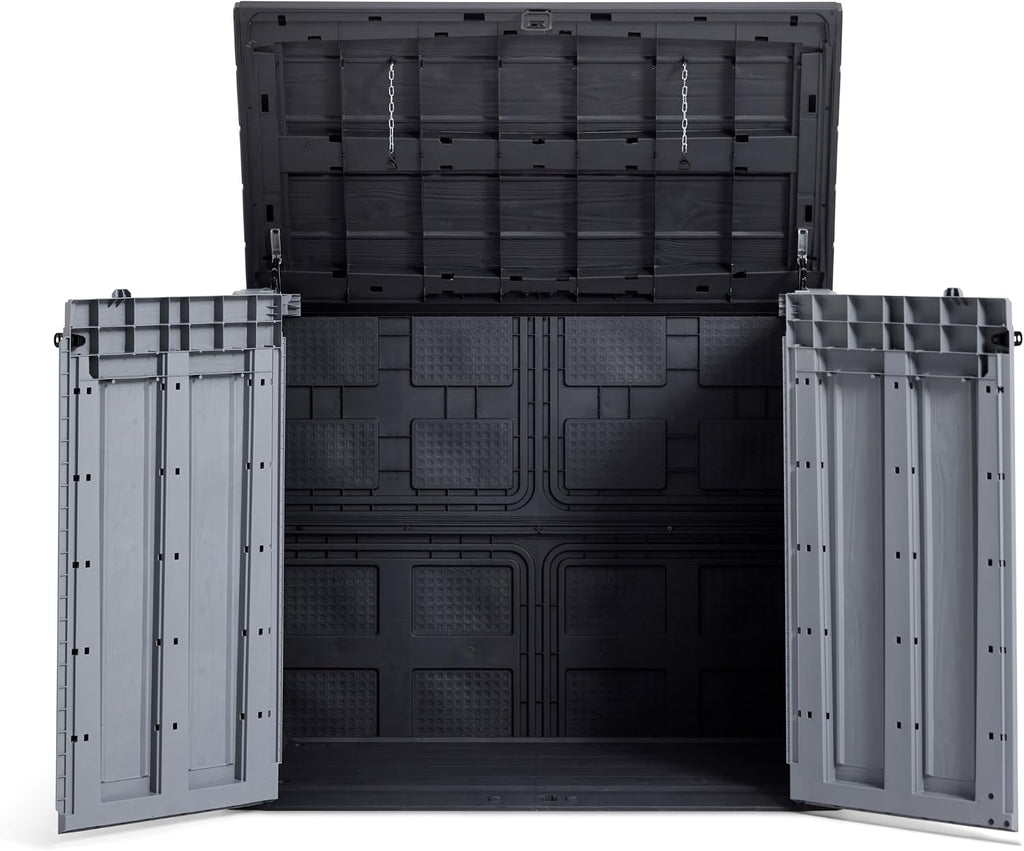 1200L Outdoor Garden Storage Shed with Double Doors