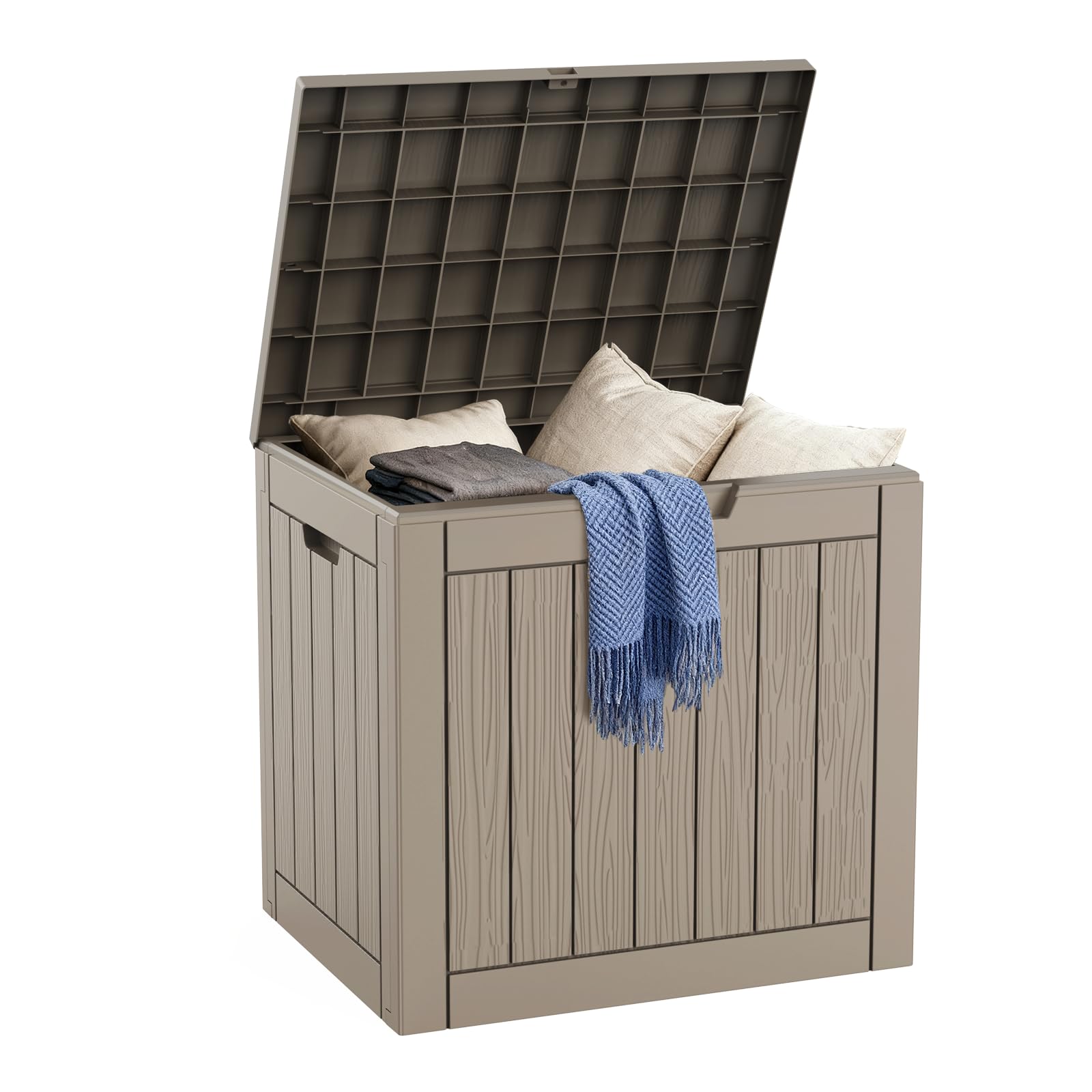 230 Gallon Outdoor Deck Storage Box, Waterproof