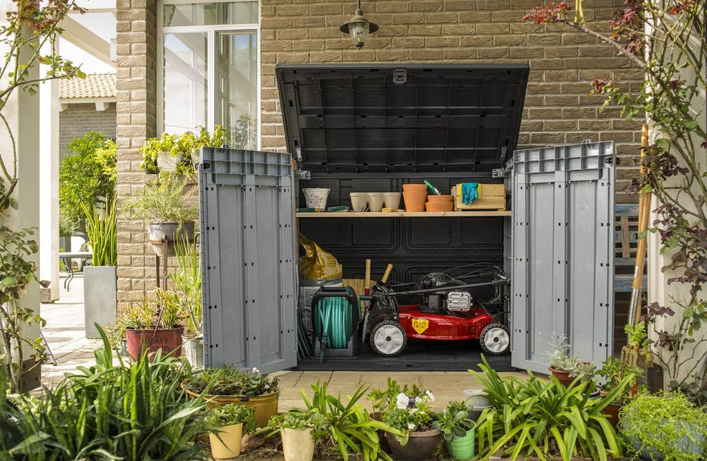 1200L Outdoor Garden Storage Shed with Double Doors