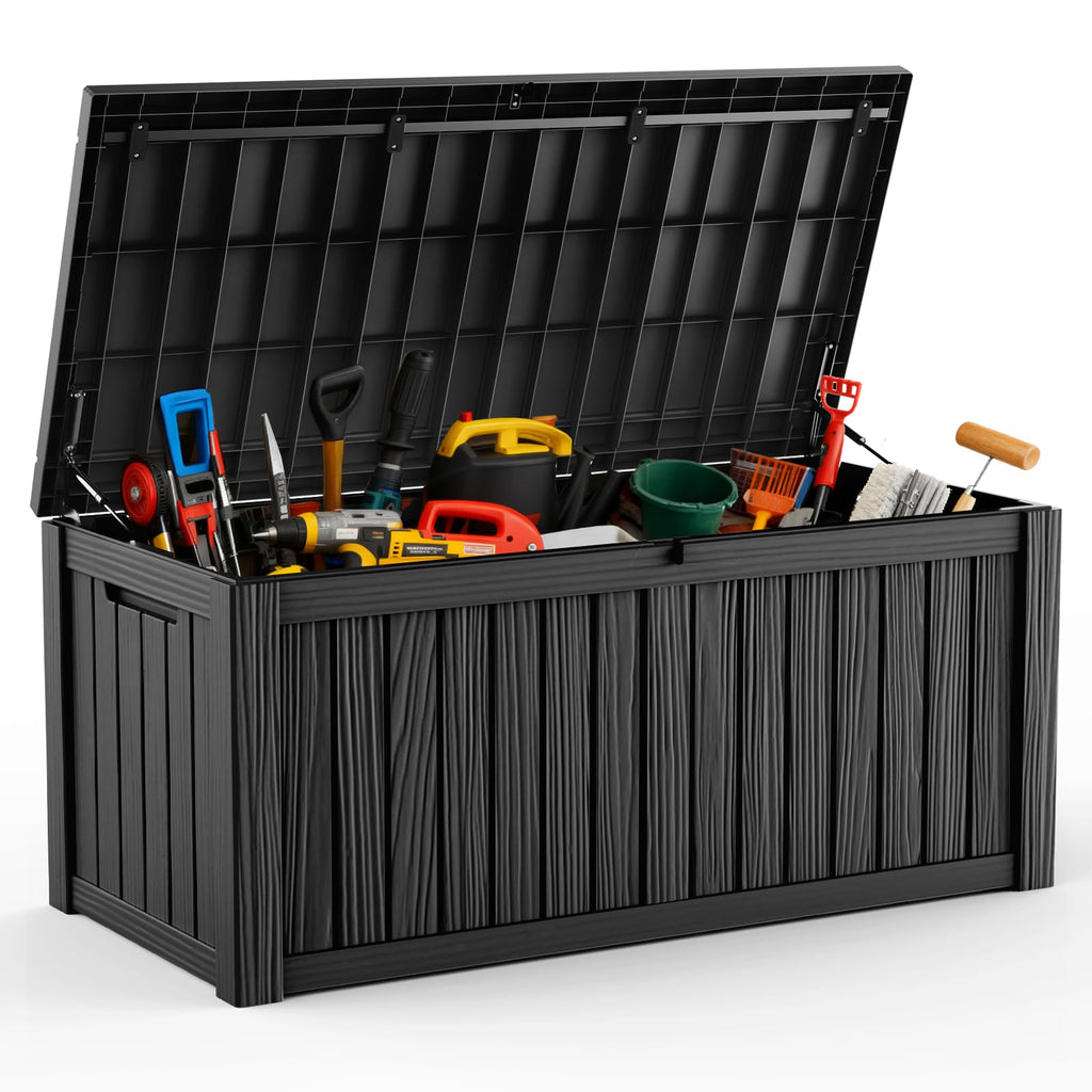230 Gallon Outdoor Deck Storage Box, Waterproof