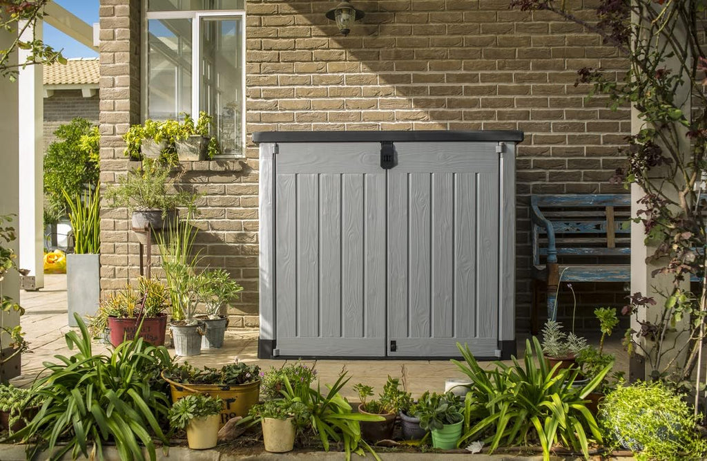 1200L Outdoor Garden Storage Shed with Double Doors
