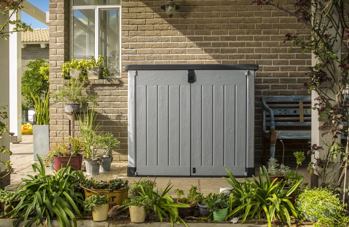 1200L Outdoor Garden Storage Shed with Double Doors