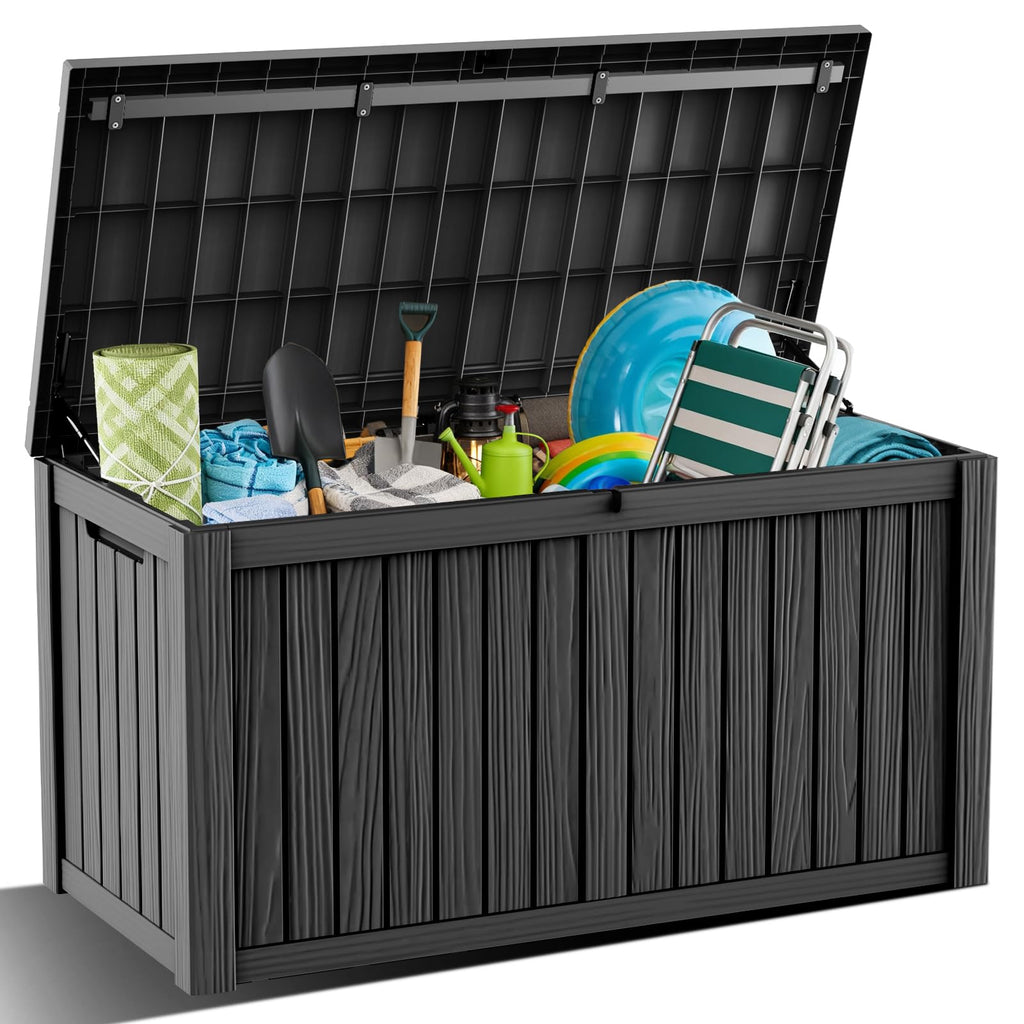 230 Gallon Outdoor Deck Storage Box, Waterproof