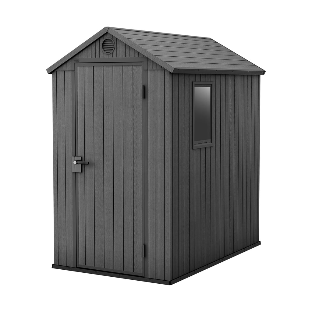 6 x 8 ft Outdoor Garden Storage Shed with Double Doors