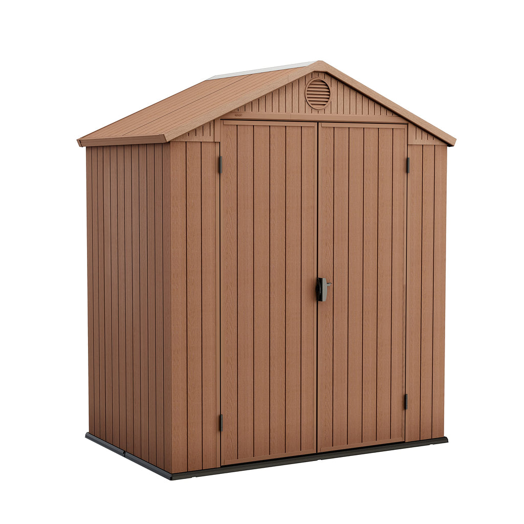 6 x 4 ft Outdoor Garden Storage Shed with Single Door