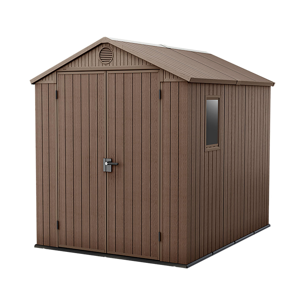 6 x 4 ft Outdoor Garden Storage Shed with Single Door